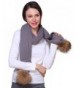 Ferand Knitted Detachable Genuine Raccoon in Fashion Scarves