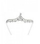 Rhinestone Wedding Teardrop Headband wiipujewelry