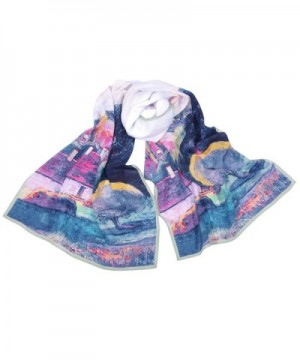 Salutto Scarves Gauguin Brittany Painted