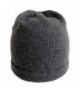 Frost Hats Luxurious Cashmere Beanie Soft Mans Hat CSH-059 - Charcoal - C711UIQUGVV