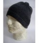 Frost Hats Luxurious Cashmere Charcoal in Men's Skullies & Beanies