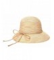 Dosoni Women Straw Sun Visor Floppy Fold Swimming Beach Bohemia Sun Hat for Travel Beach - Beige - CL17YKXLAU9