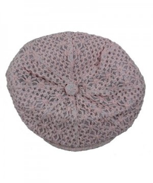 Ladies Summer Crochet Newsboy Hats in Women's Newsboy Caps