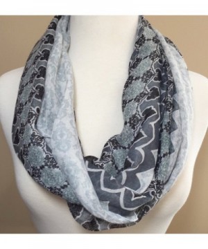 Moroccan Marrakesh Pattern Lightweight Infinity in Fashion Scarves