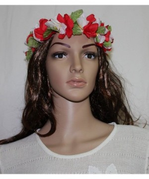Red White Hawaii Elastic Headband in  Women's Headbands in  Women's Hats & Caps