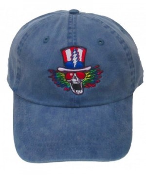Grateful Dead Psycle Sam Embroidered Baseball Cap in Navy - CO12GSVX1TN
