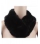 Warm Women's Rex Rabbit Fur Scarves Scarf Multicolor - Black - CP11QX554GN