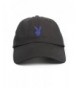 Playboy Bunny Unstructured Dad Hat Space Jams New - Black - C212OHUZANN