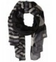 Life is good Women's Summer Stripes Scarf - "		 	 Night Black	 	" - C011MXHQKKT