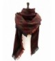 Women's Winter Warm Blanket Tartan Scarf Wrap Shawl Long Plaid Scarves Cozy Cape - 5  - C4186QCOWRD