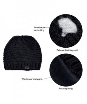 VBIGER Winter Stretch Slouchy Knitted in Women's Skullies & Beanies