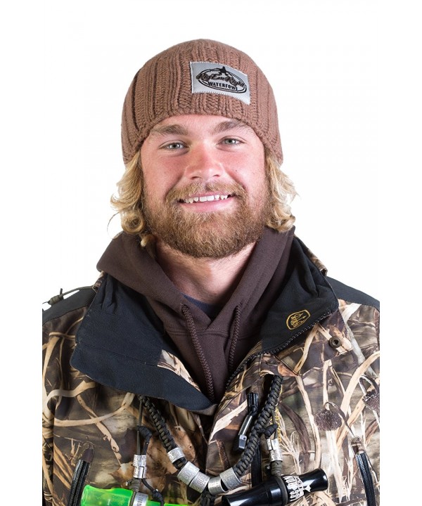 Rig'Em Right Heavy Weight Knit Beanie - Dirty Brown - C811O5303QB