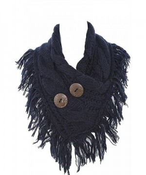 Womens Heather Shoulder Coconut Buttons in Fashion Scarves