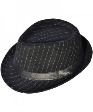 Simplicity Men Women Fashion Trilby Wool Fedora Hats - 3074_black - CA11NSRRS95