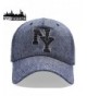 NYC-Fashion Baseball Cap  NY Insignia  Cotton Hat  Adjustable Leather Strap (Grey) - CR188HHE77T