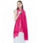 STORY OF SHANGHAI Womens Large Silky Feel Plain Scarf Ladies Solid Color Shawl Wraps - Yy04 - CD17YIXTCM8