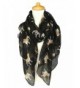 GERINLY Animal Print Scarves Pattern