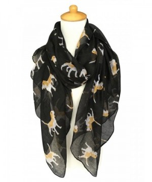 GERINLY Animal Print Scarves Pattern