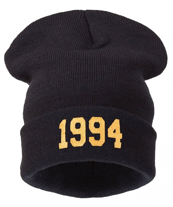 4sold Winter Black 1994 Beanie Hat and Snapback Men and Women Winter Cap - 1994 Black Gold - C511HOJ0TCV