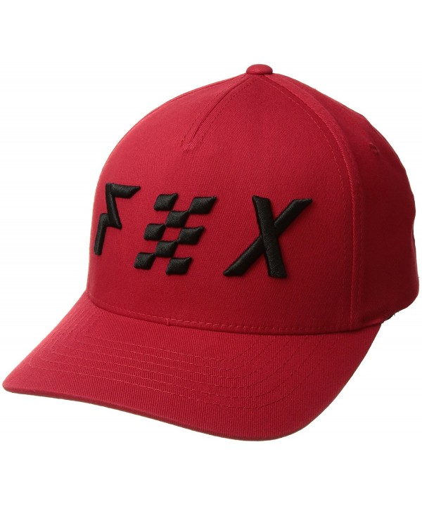Fox Men's Avowed Flexfit - Red - C2182EEEAAH