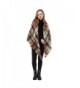 Tartan Blanket Scarf Wrap Shawl Checked Pashmina Winter Scarf for Women - Kahki Mix - CA186A8N204