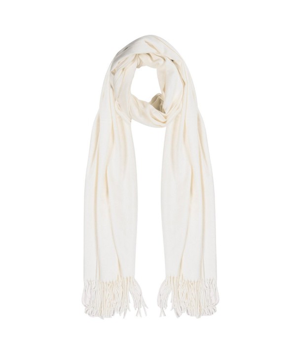 Cashmere Scarf-Winter Solid Color Unisex Women's Scarves-Warm Wraps Shawls - Begie - C11892K806Q