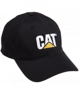 Caterpillar Men's Trademark Stretch-Fit Cap - Black - CS114XPLA53