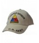 Eagle Emblems Men's 1st Armored Division Tan Embroidered Ball Cap - Tan - CB11WYD7ZB5