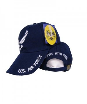 Air Force Wings Served With Pride Retired Blue Hat Ball Cap - CJ185WCUA9W
