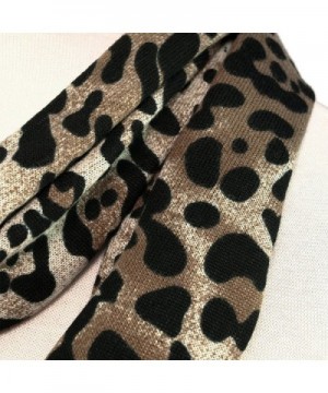 Leopard Animal Print Infinity Fashion in Fashion Scarves