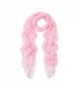 Elegant Silky Chiffon Sheer Plain Oblong Scarf Wrap - Different Colors - Pink - CG120A5JTIJ