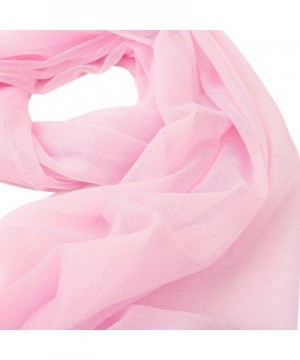 Elegant Silky Chiffon Sheer Oblong in Fashion Scarves