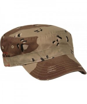 Castro BDU Low Profile Short Bill Military Cadet Cap - Desert Camo - CK11DK41NH9