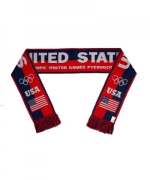 UNITED STATES Olympic Winter Games in Fashion Scarves