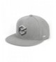 JHC Structured Adjustable Flat Bill Hip Hop Snapback Baseball Caps For Men - Grey - C0185X4RSYX