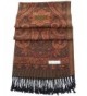 Maroon Reversible Pashmina CJ Apparel in Fashion Scarves