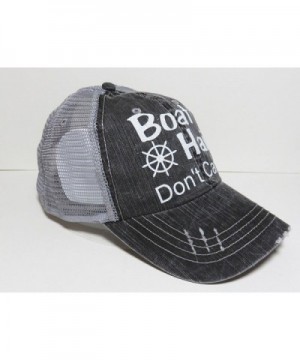 Glitter Distressed Trucker White Letters