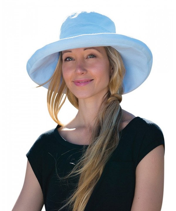 Kooringal Ladies Upturn Noosa Universal Womens Sun/ Beach Hat - White - CJ110OKF7ID