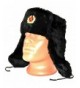 Russian Soviet Military Cossack Ushanka in Men's Skullies & Beanies