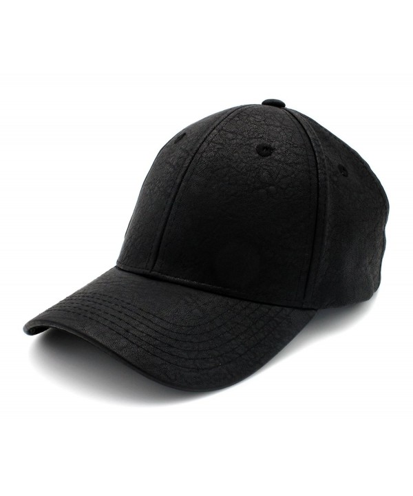 Top Level Adjustable Baseball Snapback - Black - C612GJT4I5P