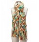 Womens Colorful Open Weave Scarf in Cold Weather Scarves & Wraps