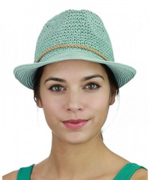 C C Braided Weaved Spring Summer in Women's Fedoras