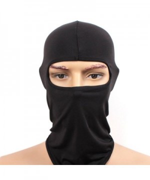 Toplor Balaclava Ski Mask - Winter Face Mask Windproof Thermal Full Face Mask - Black - CU186ZU9LCC