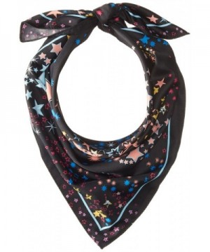 BCBGeneration Women's Starbust Square Scarf - Black/Multi - CT12O4RLAJP