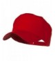 Solid Cotton Twill Pro Style Cap - Red - CK11918GLSJ