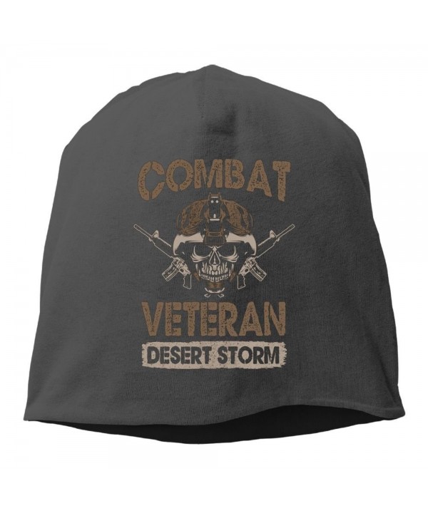 Unisex Fashion Cuff Combat Veteran Desert Storm Retro Warm Winter Cap - CL187GWCL4N