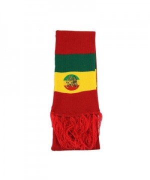 RW Knitted Rasta Lion Scarf