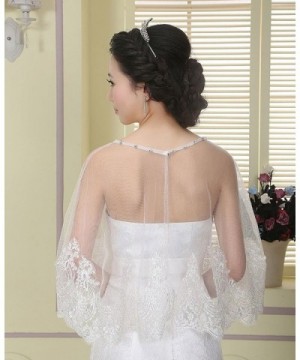 Sarahbridal Ivory Stole BoleroJacket 17016IV