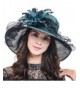 HISSHE Feather Kentucky Baptism Church in Women's Sun Hats