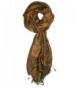 Ted and Jack - Luxe Classic Paisley Reversible Pashmina - Gold - CC180NEAYUW